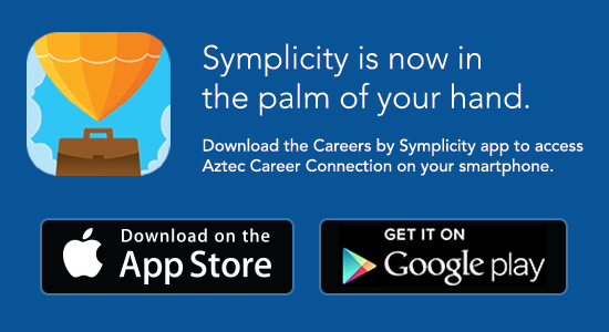 Aztec Career Connection mobile app