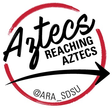 Aztecs Reaching Aztecs logo