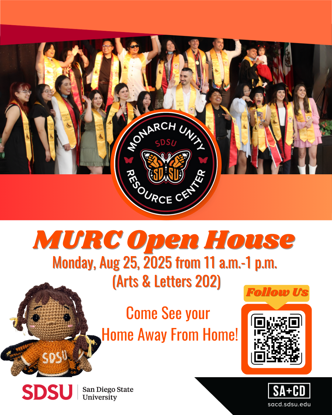 Monarch Unity Resource Center Open House Monday, Aug 25, 11 a.m.-1 p.m.