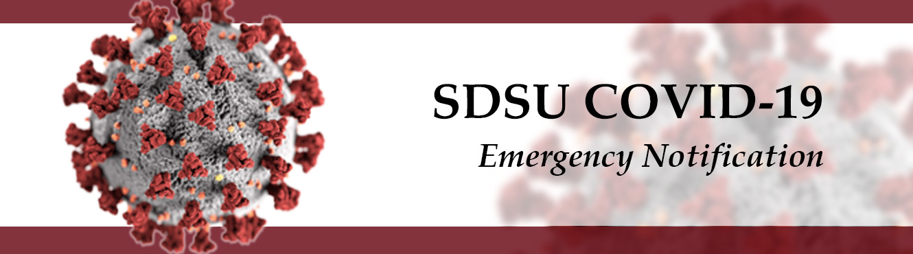 SDSU COVID-19 Emergency Notification