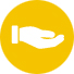 hand icon: serve