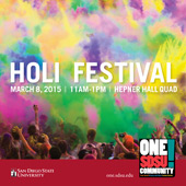 poster for the Holi Festival