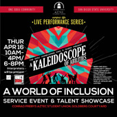 poster for the Kaleidoscope event