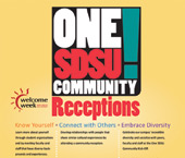 One SDSU Community Receptions