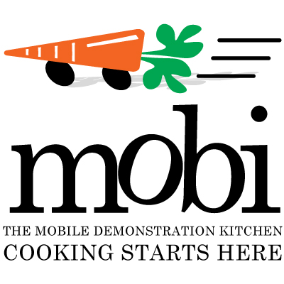the mobile deomonstation kitchen cooking starts here
