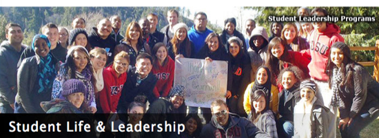 Photo: Student Life and Leadership: Student leadership programs