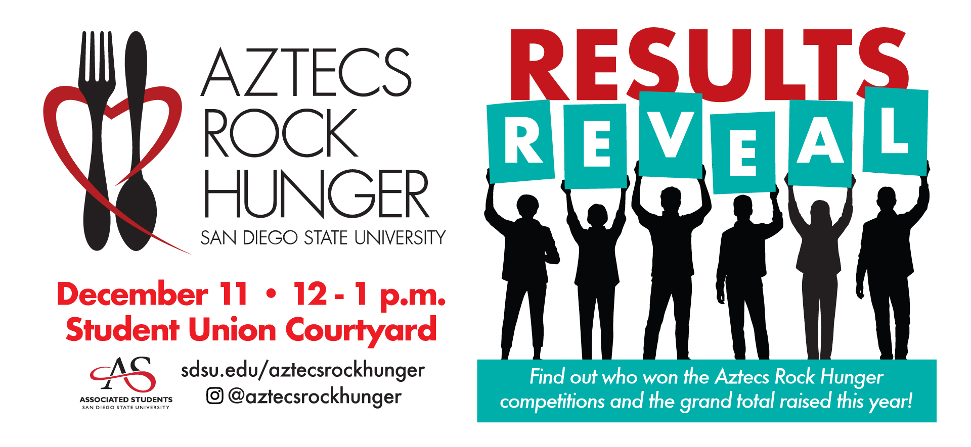 Aztecs Rock Hunger Results Reveal Dec. 11