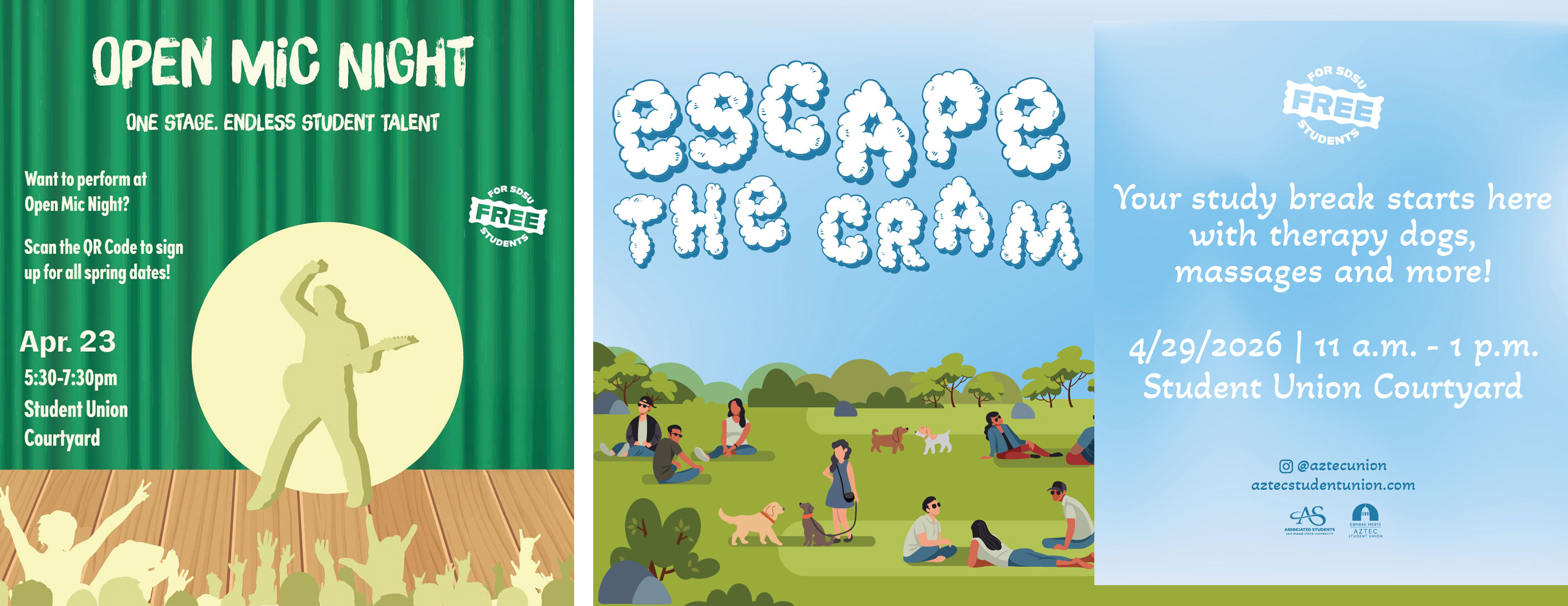 Slay the Final Stretch of the School Year with ASUB Events!