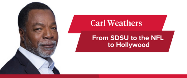 carl weathers from sdsu to the nfl to hollywood at president's lecture