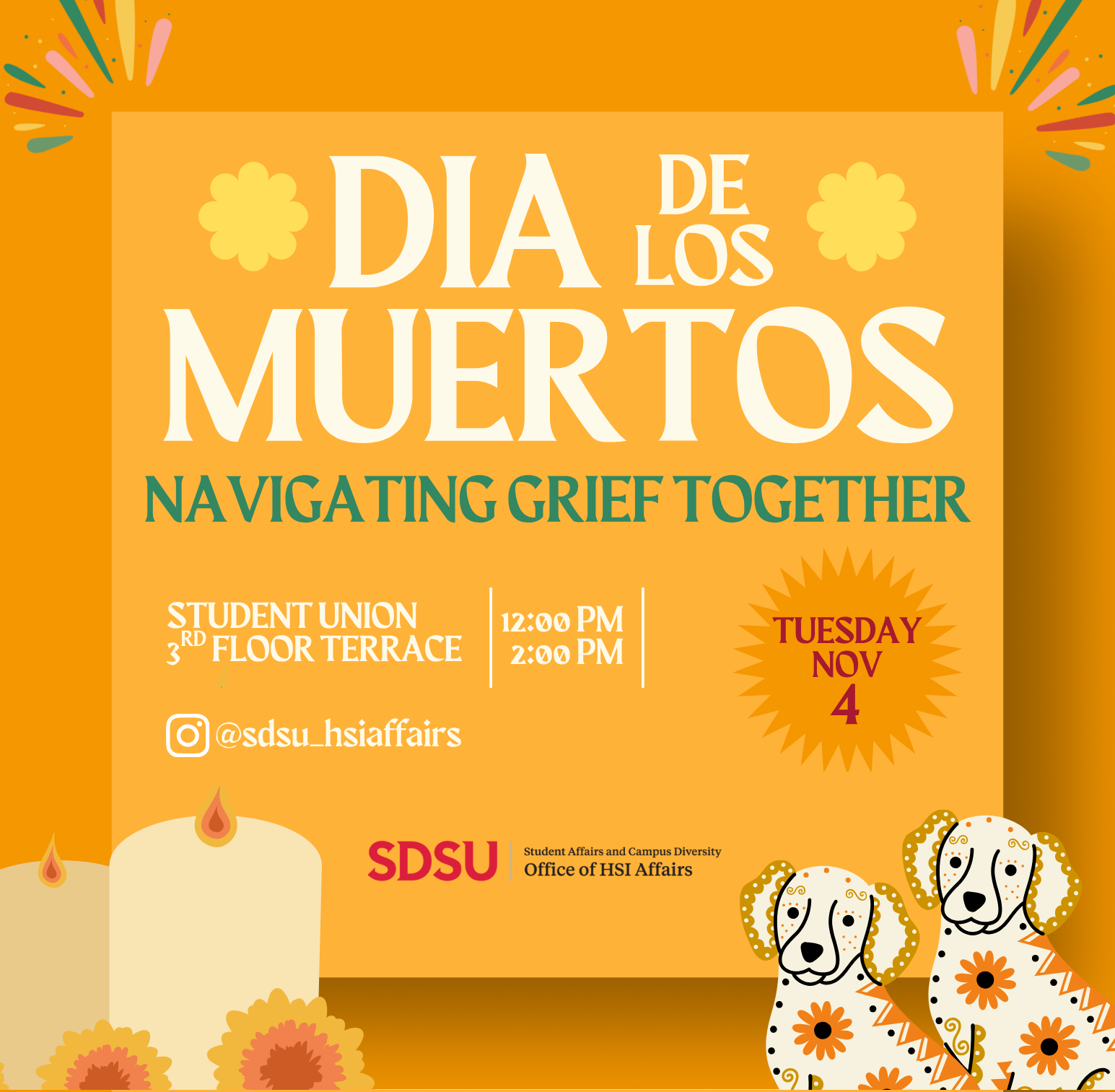 Dia De Los Muertos: Navigating Grief Together set for Nov. 4