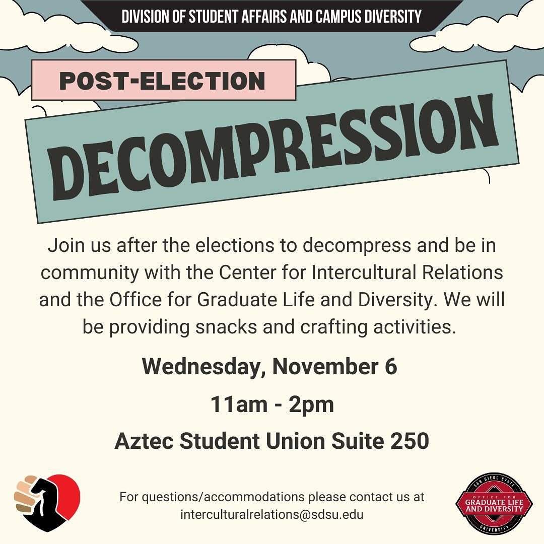 Post-Election Decompression - Grad Life and Diversity