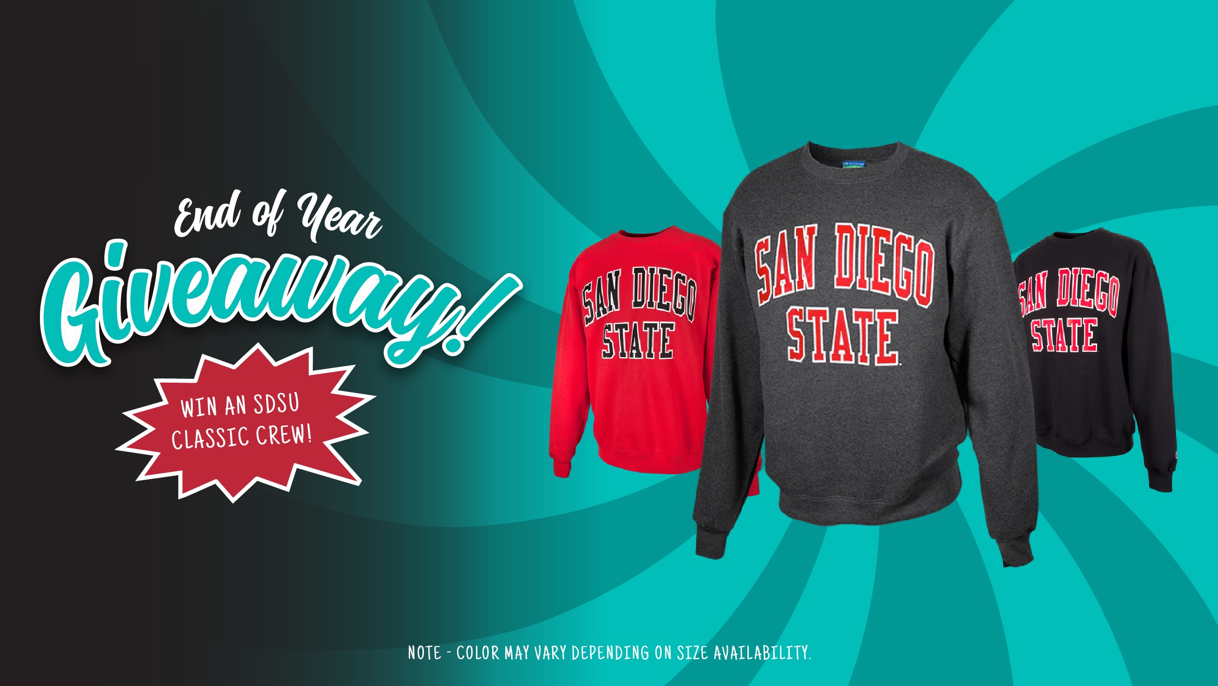 experience sdsu instagram giveaway