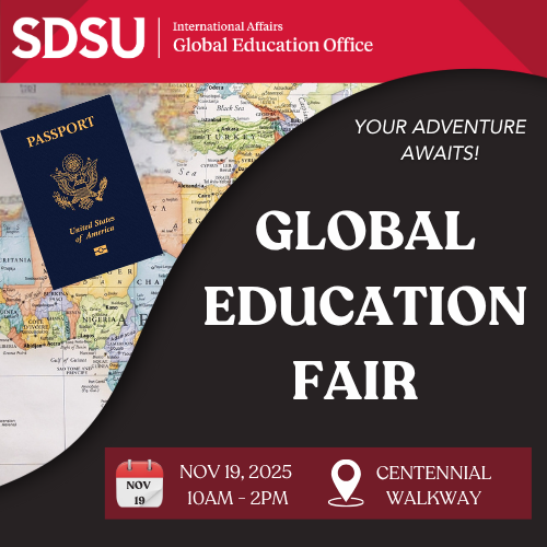Want to Study Abroad? Visit the Global Education Fair Nov. 19