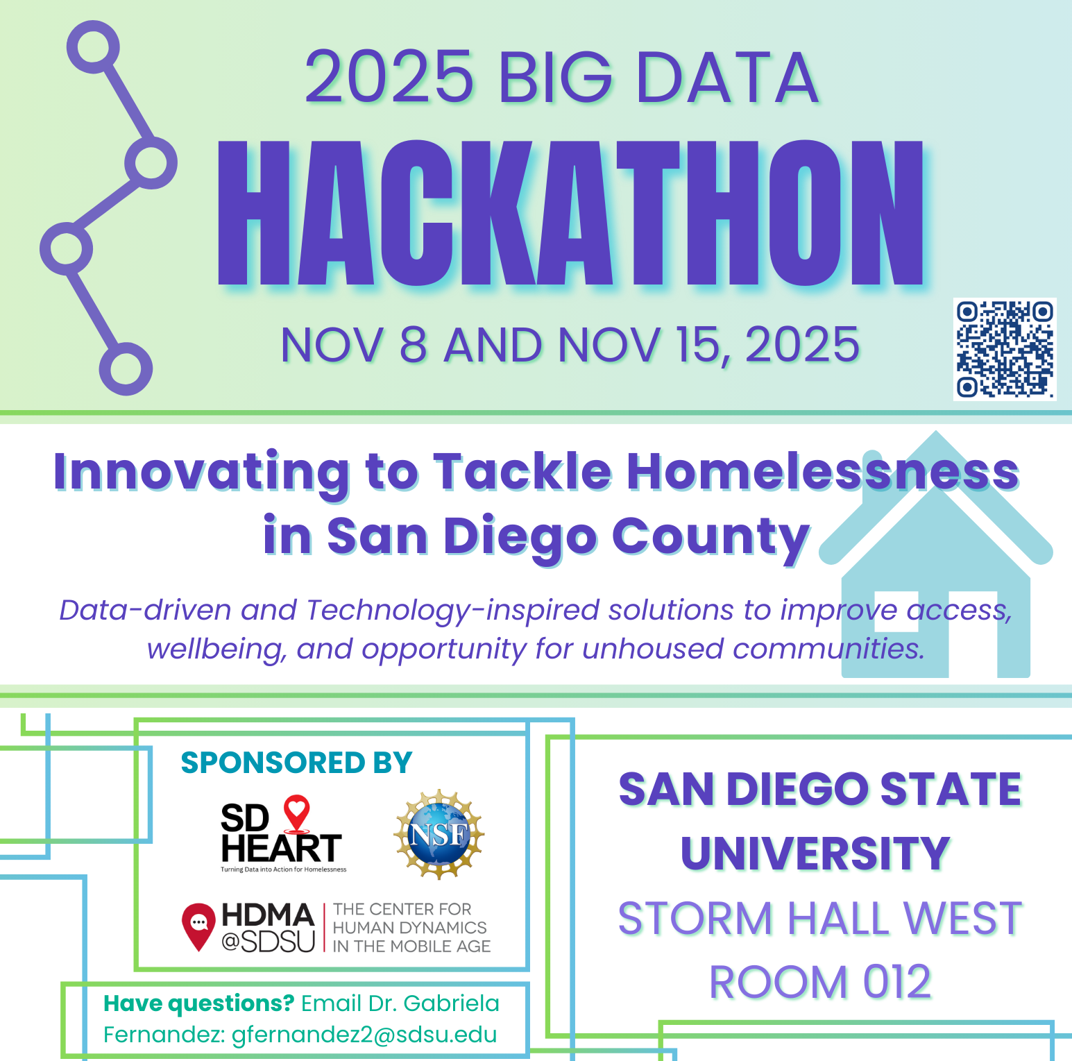 The 2025 Big Data Hackathon takes place Nov. 8 and 15 at SDSU