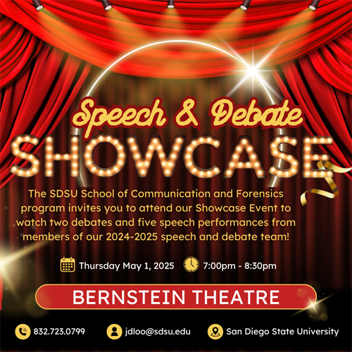 speech debate showcase