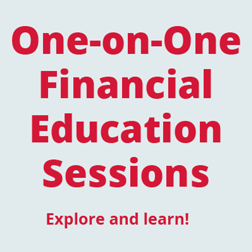 One-on-One financial sessions