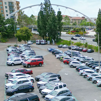 photo of parking lot