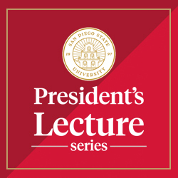 graphic of presiden'ts lecture series