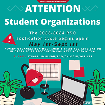 RSO application cycle May 1 - Sep1 click for more info or see below for details