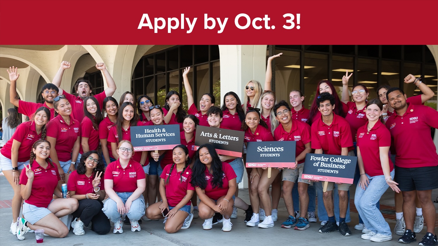 group of sdsu ambassadors