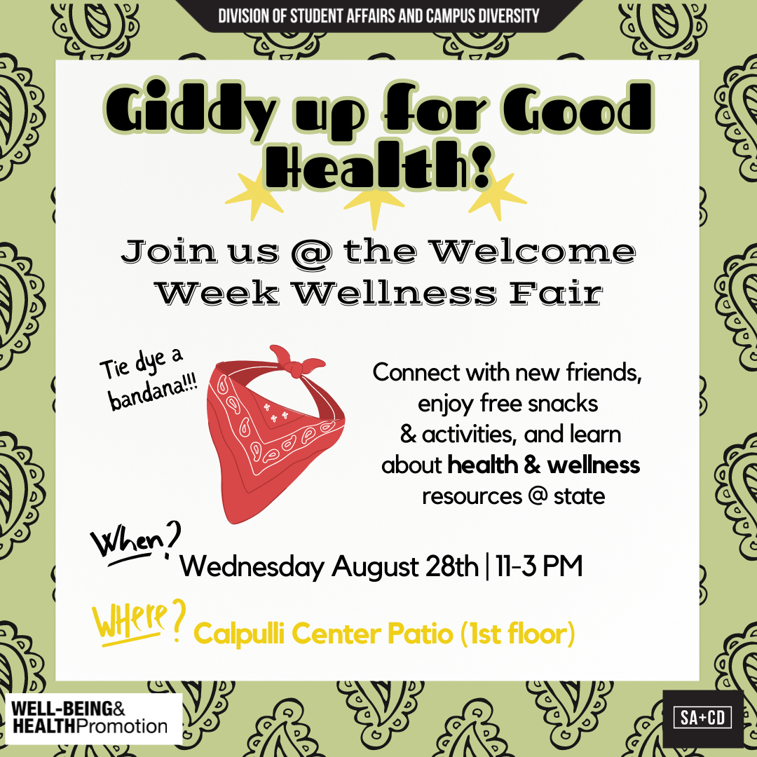 welcome week wellness fair