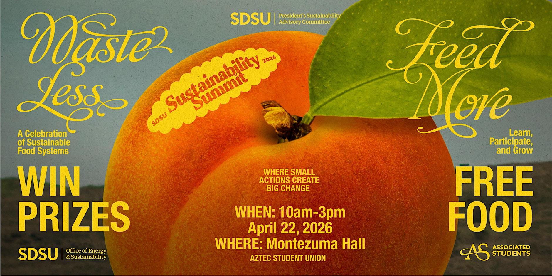 SDSU&rsquo;s Sustainability Summit April 22!