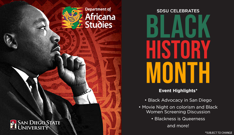 SDSU Celebrates Black History Month