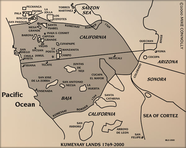kumeyaay map