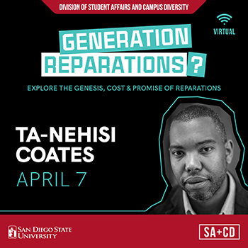 reparations event april 7 speaker Coates see below