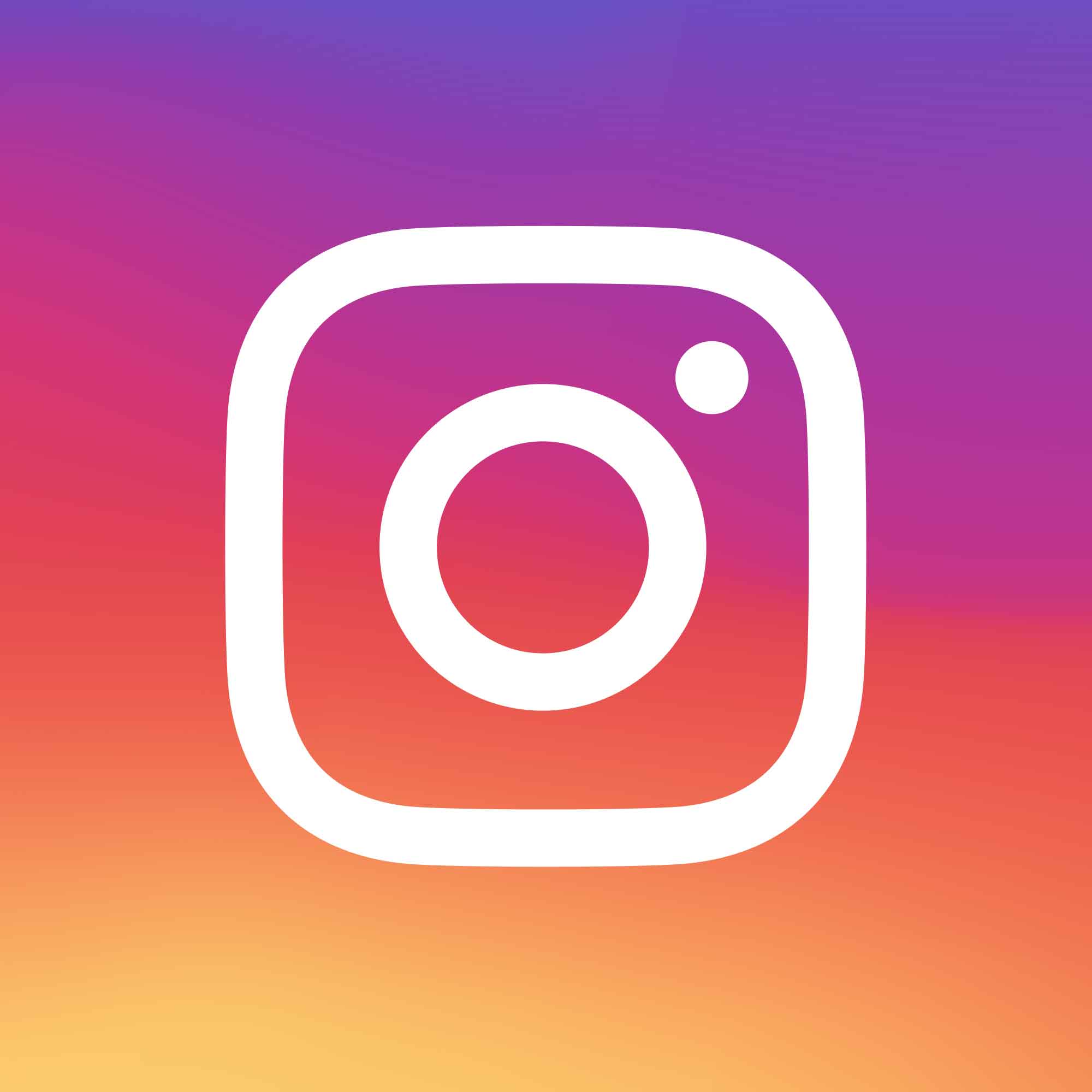 Instagram Logo with hyperlink to page