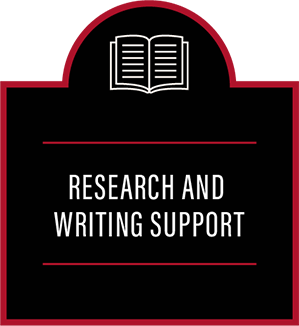 Research and writing support