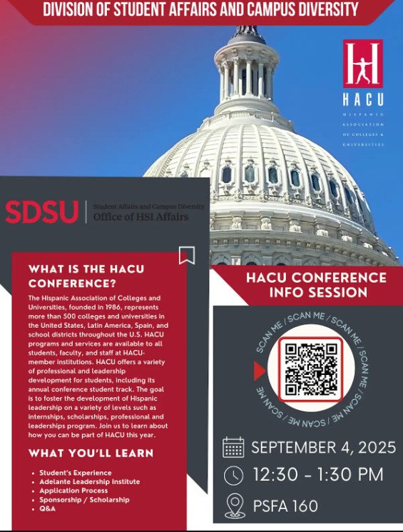 HACU flyer for student conference