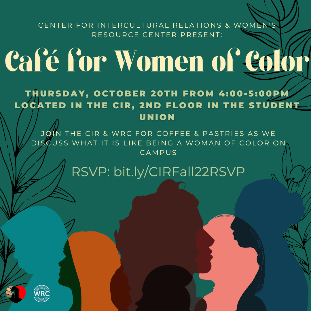 Flyer for Cafe for Women of Color