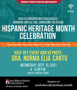 Hispanic Heritage Month Kick off - click for details